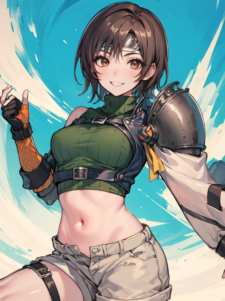 Yuffie Kisaragi Final Fantasy And More Generated By Omochiboya AIBooru