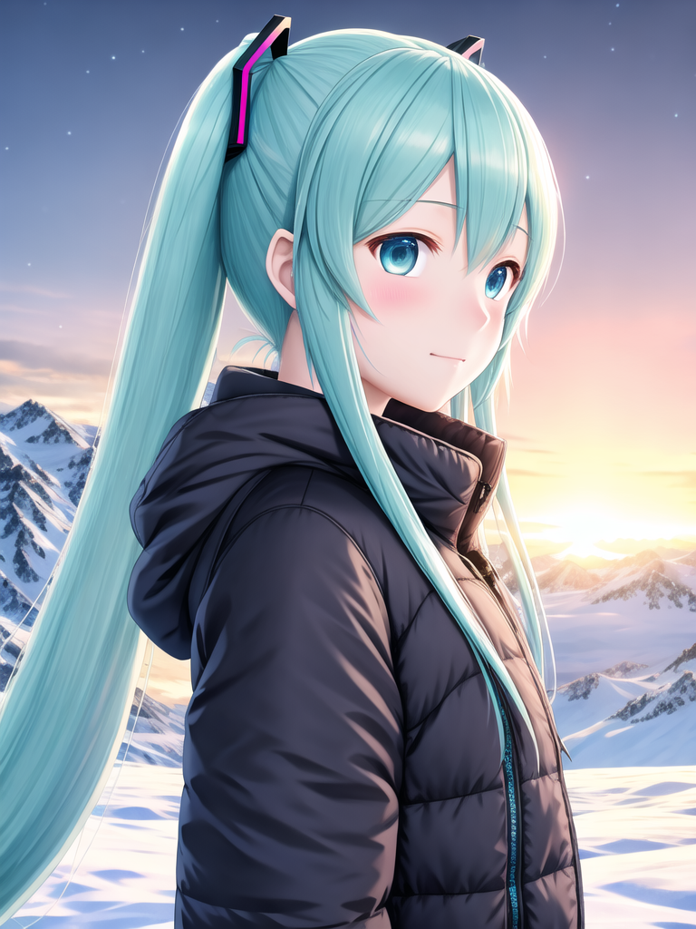 Hatsune Miku Vocaloid Generated By Amagaeru Using Hassansblend And Randomix2 Aibooru 5326