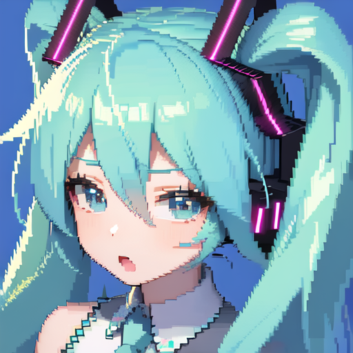 Hatsune Miku Vocaloid Generated By Kaeshiro Aibooru