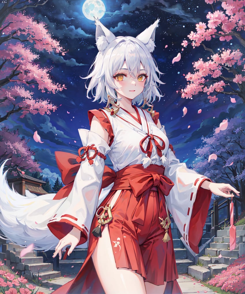 kitsune saiguu (genshin impact) generated by daming_sama | AIBooru
