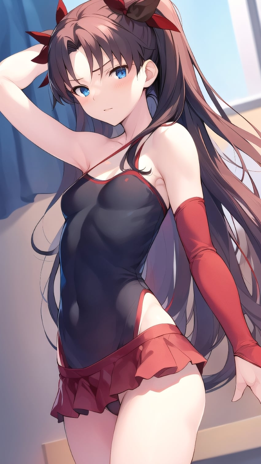 tohsaka rin (fate and 1 more) generated by wellfed