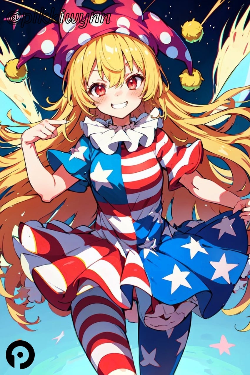 clownpiece (touhou) generated by pikkiwynn | AIBooru